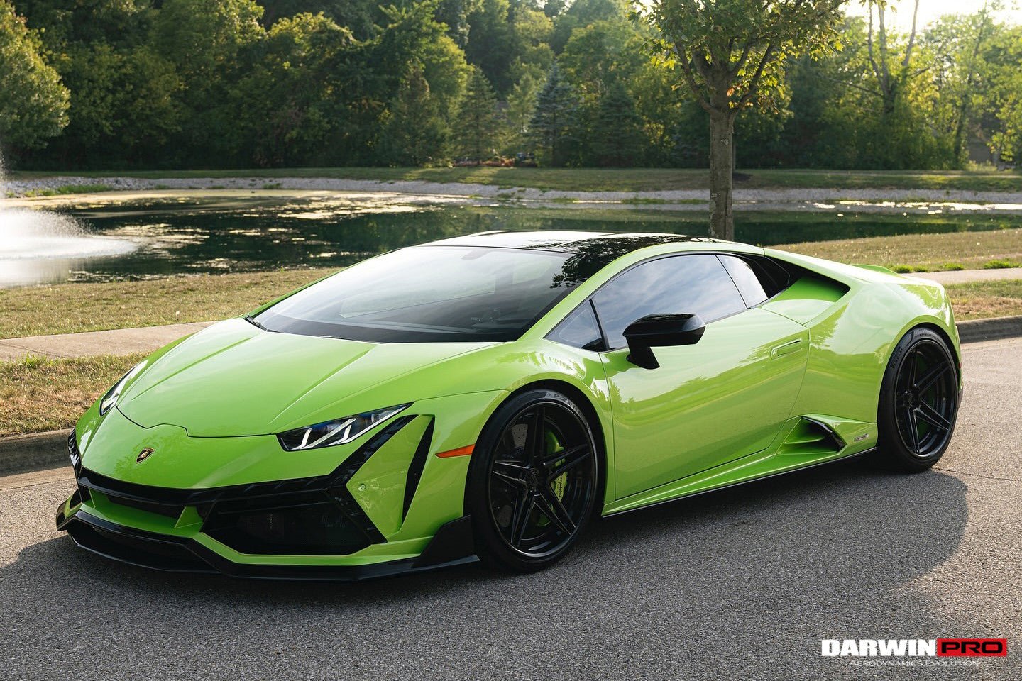 2015 - 2025 Lamborghini Huracan LP610 & LP580 & EVO & Tecnica BKSSII Style Front Bumper